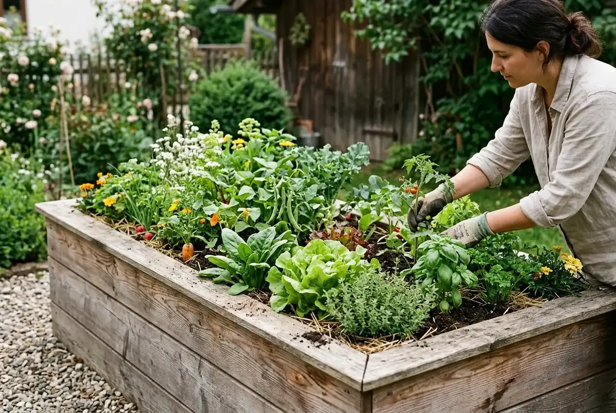 Mischkultur Hochbeet Tabelle: So planst du kleine Flächen clever